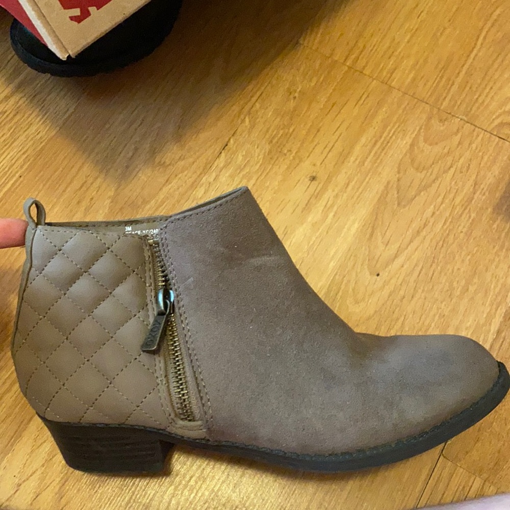Grey Booties